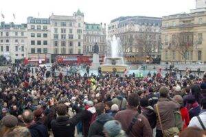 Protestations pour le changement