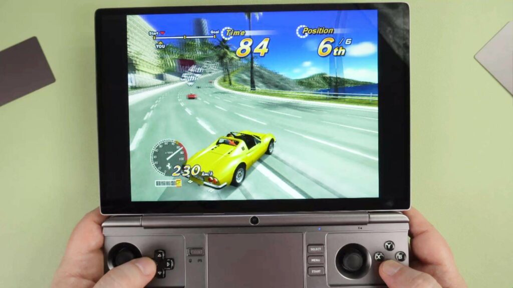 GPD WIN MAX 2 PC de jeu portable émulant PS2 Out Run