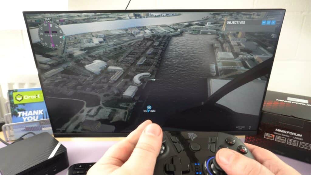 Minisforo UM690 Simulador de vuelo de Microsoft