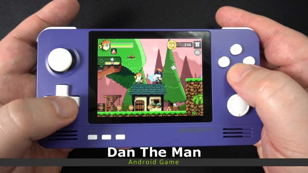Retroid Pocket 2 Plus Dan l'uomo gioco Android