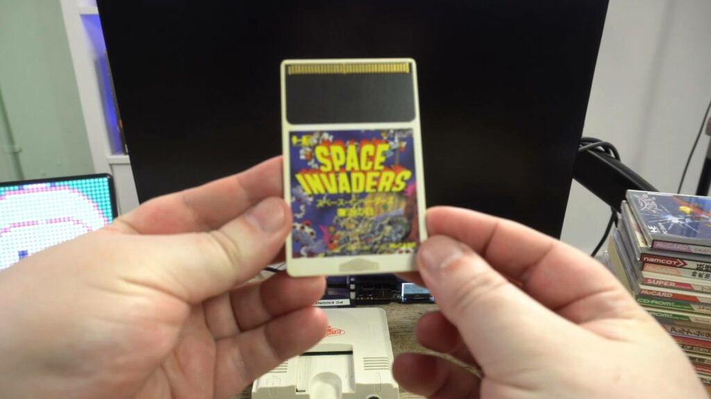 Il motore per PC NEC HuCard per Space Invaders