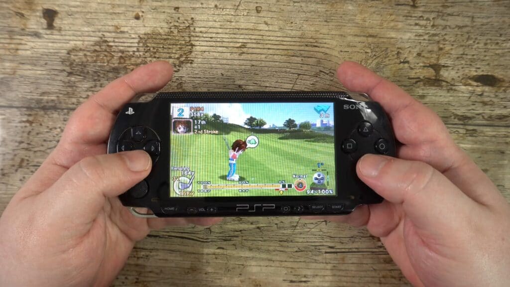 Hot Shots Golf 2 på PSP