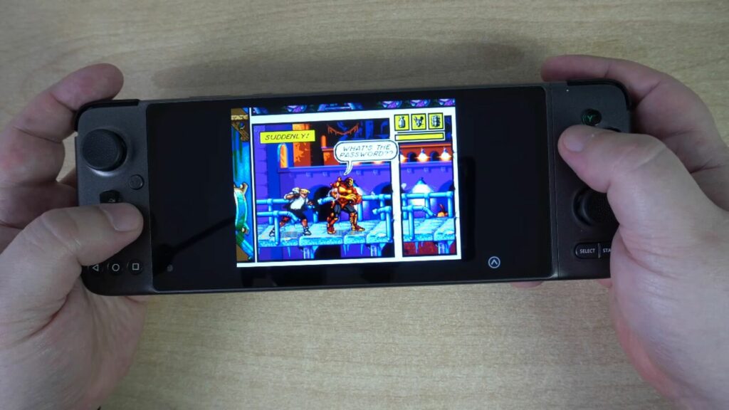 Mega Drive-emulator spiller Comix Zone