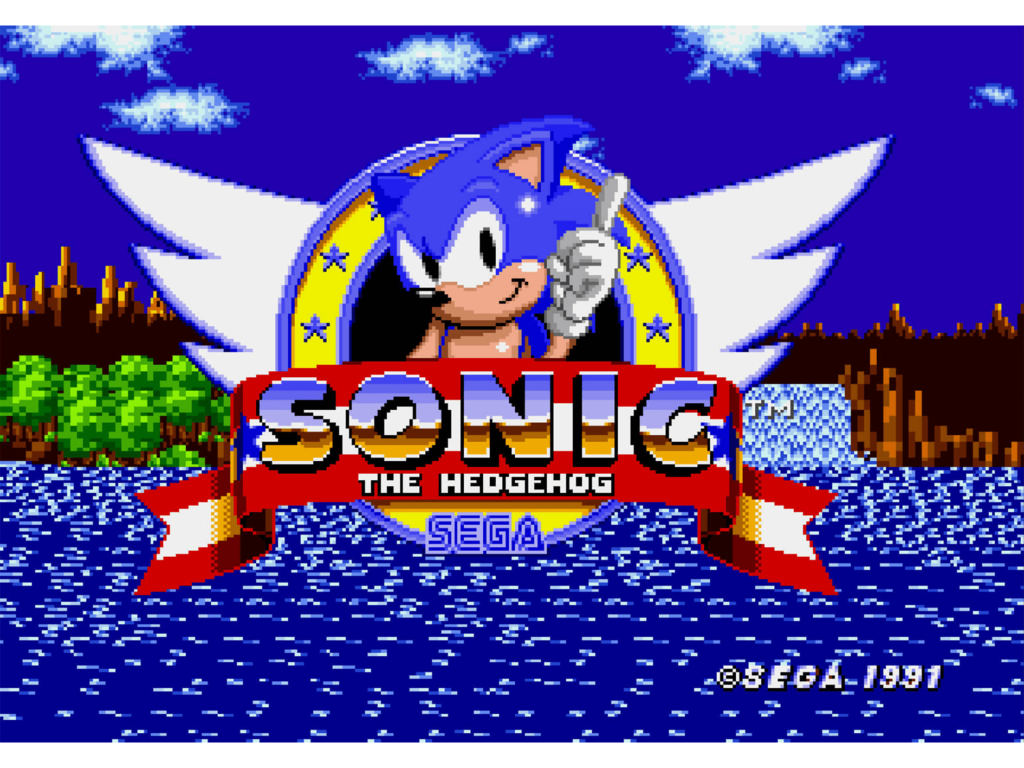 Sonic the Hedgehog på RG353P