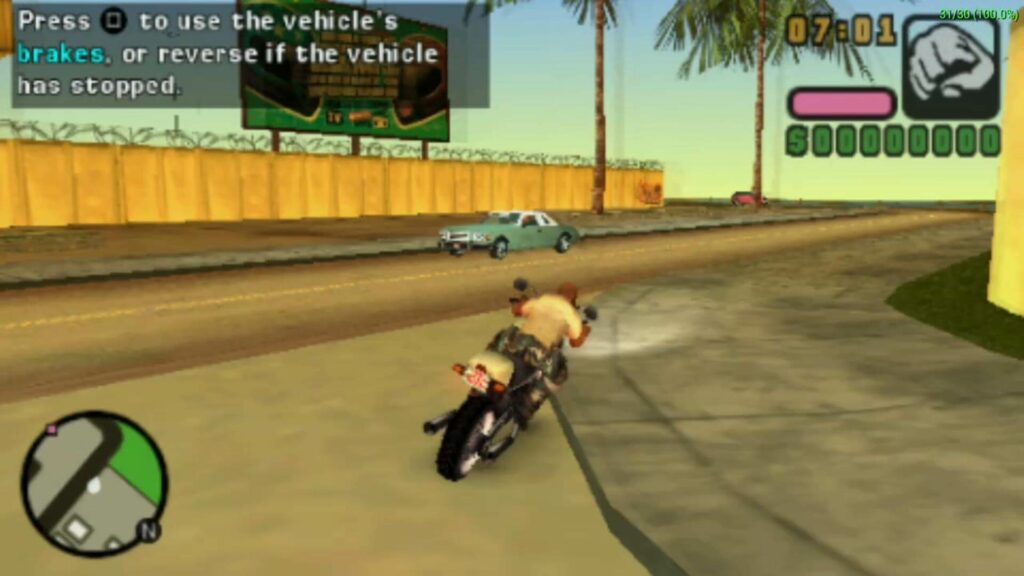 Emulator PSP GTA Vice City Stories