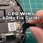 GPD WIN 4 60Hz fix guide