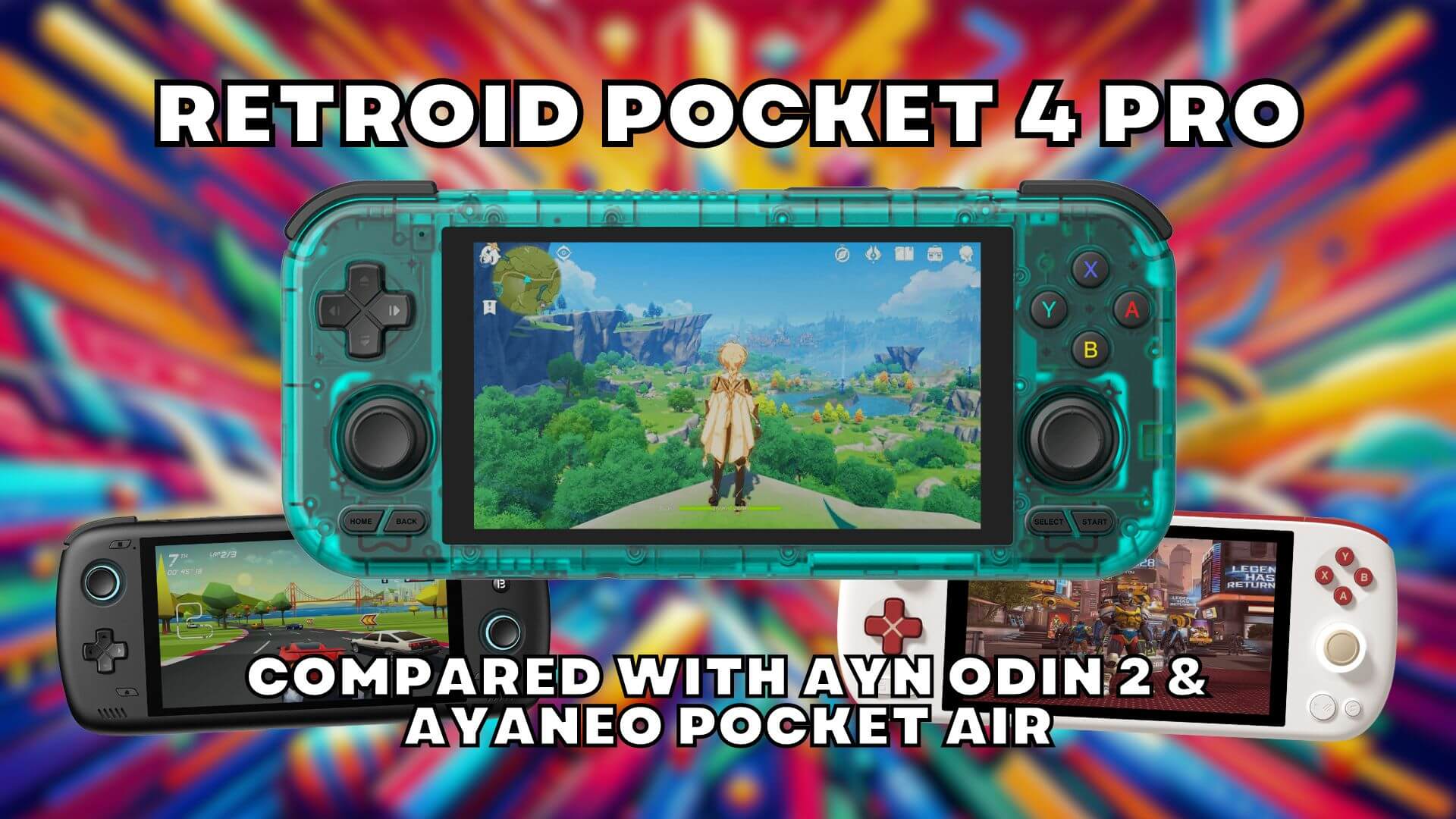Retroid Pocket 4 PRO Review with video – Excellent price vs performance Android handheld