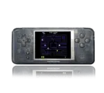 Coolbaby  RetroGame RS-97 PRO Transparent Front View playing Pac Man
