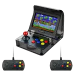 Coolbaby  RS-07 Retro Arcade Angled Photo with two controllers playing Sonic