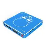 Beelink GT King PRO Android 9 Dolby DTS 4K UHD TV BOX   Back View showing AV RJ45 Ethernet Port HDMI RS 232 Power Port and Button