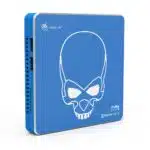 Beelink GT King PRO Android 9 Dolby DTS 4K UHD TV BOX   Standing Up showing left Side