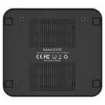 MINISFORUM GK50 Windows Mini PC   Showing from the bottom with Air Vents and Text
