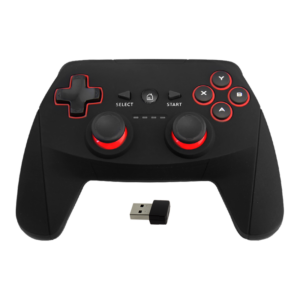 DroiX R1 Gamepad con Dongle - Vista frontal