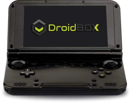 DroidBOX GPD XD PlayOn (Blue) open view