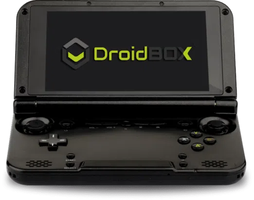DroidBOX GPD XD PlayOn (Blue) open view