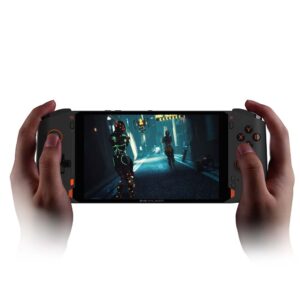 ONEXPLAYER Mini-Gaming-Handheld von vorne gezeigt