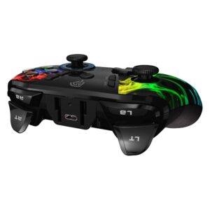 EasySMX ESM-9110 RF trådløs gamepad til pc, Android og Linux Colour Bomb Side