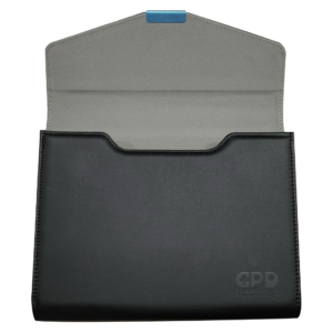 GPD POCKET 3 leather case open