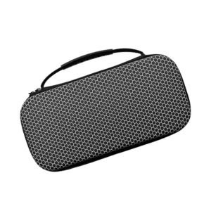 ANBERNIC Funda para RG552 con diseño de nido de abeja, que presenta una carcasa exterior resistente y protectora con textura de nido de abeja. La funda está diseñada para adaptarse a la consola de juegos portátil RG552, ofreciendo un mayor agarre y protección frente a arañazos y golpes