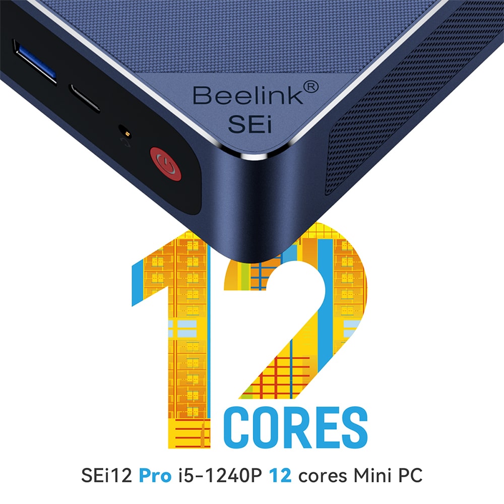 SEI12 PRO 12 Cores Mini PC