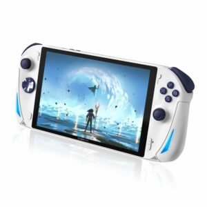 AOKZOE Lunar White Gaming Handheld