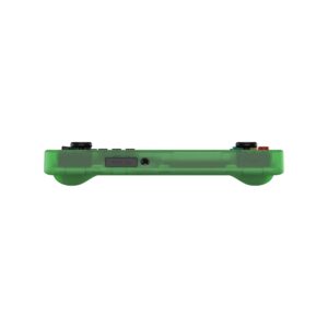 Retroid Pocket 2S Clear Green Bottom Render (enduit de fond vert transparent)