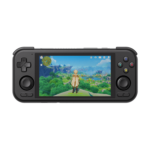 Retroid Pocket 4 Black Playing a Game