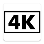 4K Nøglefunktionsikon