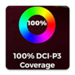 100% DCI-P3 Coverage Key Feature