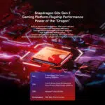 An infographic detailing the flagship performance and specifications of the Snapdragon G3x Gen 2 Gaming Platform the processor for the AYANEO Pocket DS It lists the 4nm process octa core Kryo CPU Adreno A32 GPU and 15W max performance